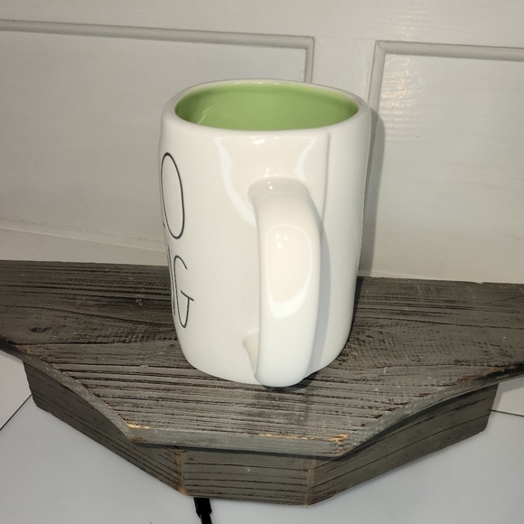 Rae Dunn Artisan Collection by Magenta Hello Spring Coffee Cup Ivory - Picture 3 of 7